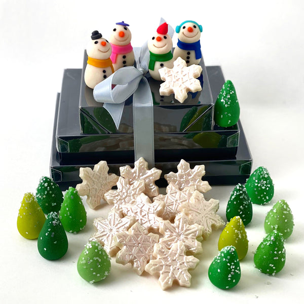 signature Christmas gift tower