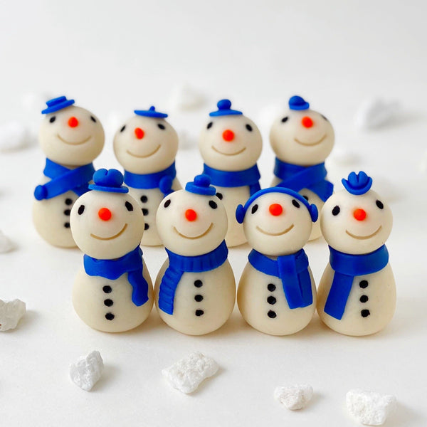 hanukkah snowpeople