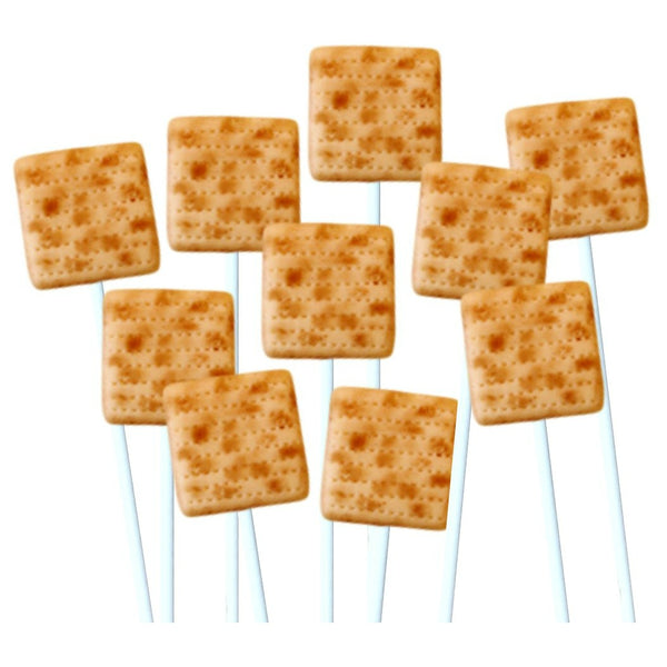 Passover Seder matzah marzipan candy lollipops