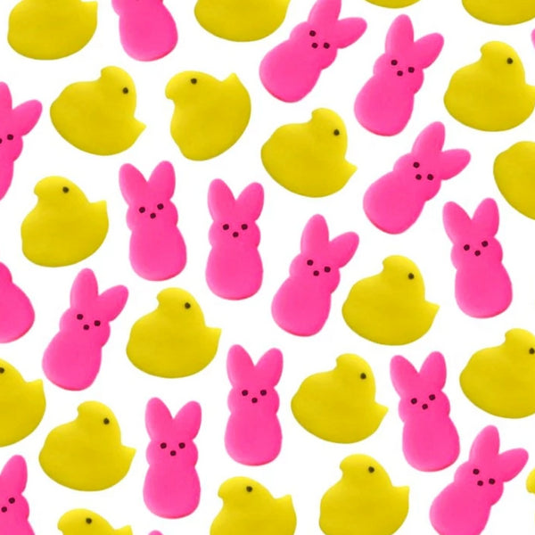 Easter peeps chicks & bunnies mini marzipan candy bites