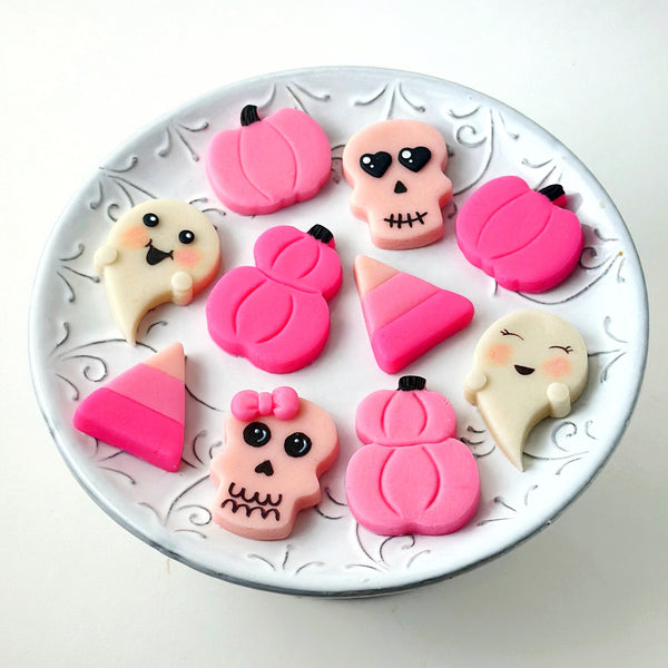 pinkoween trick or treat tiles