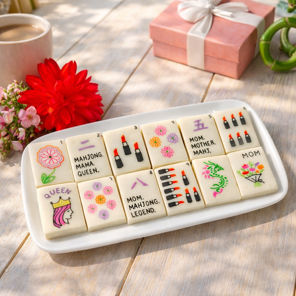 mother's day queen mahjong tiles