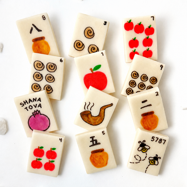 rosh hashanah mahjong tiles