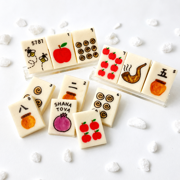 rosh hashanah mahjong tiles