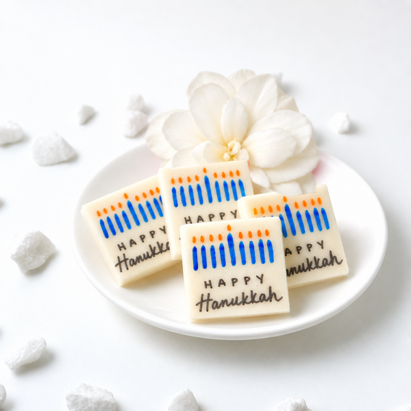 happy hanukkah place cards
