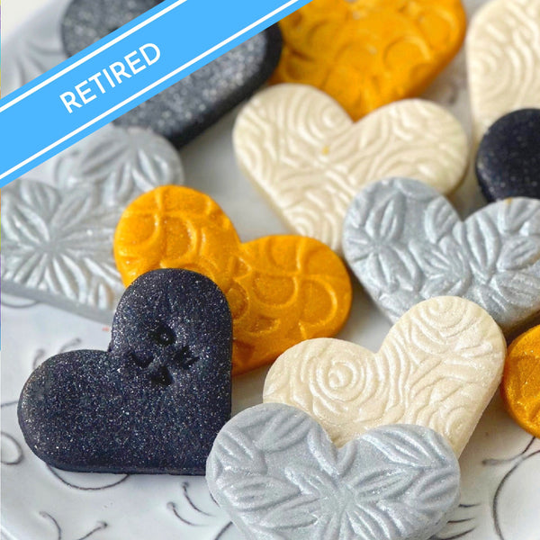 lustrous valentine's day hearts