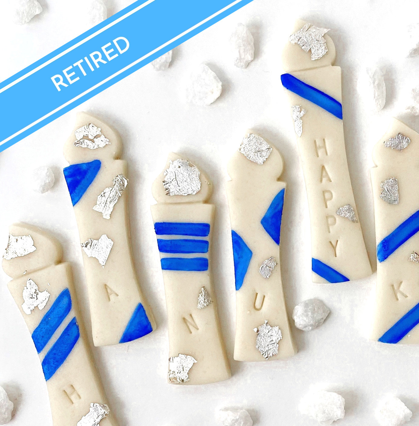 happy hanukkah menorah candles