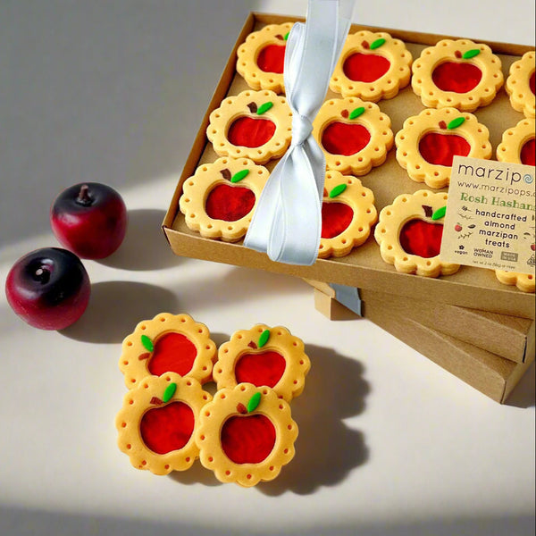 rosh hashanah linzer apples