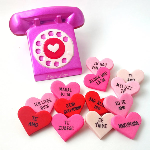 global "I love you" hearts