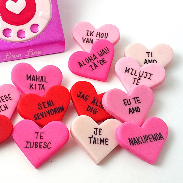 global "I love you" hearts