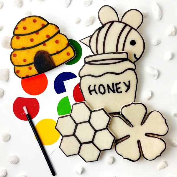 paint-your-own honeybee collection