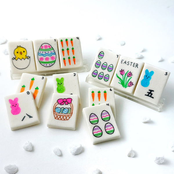 easter mahjong tiles