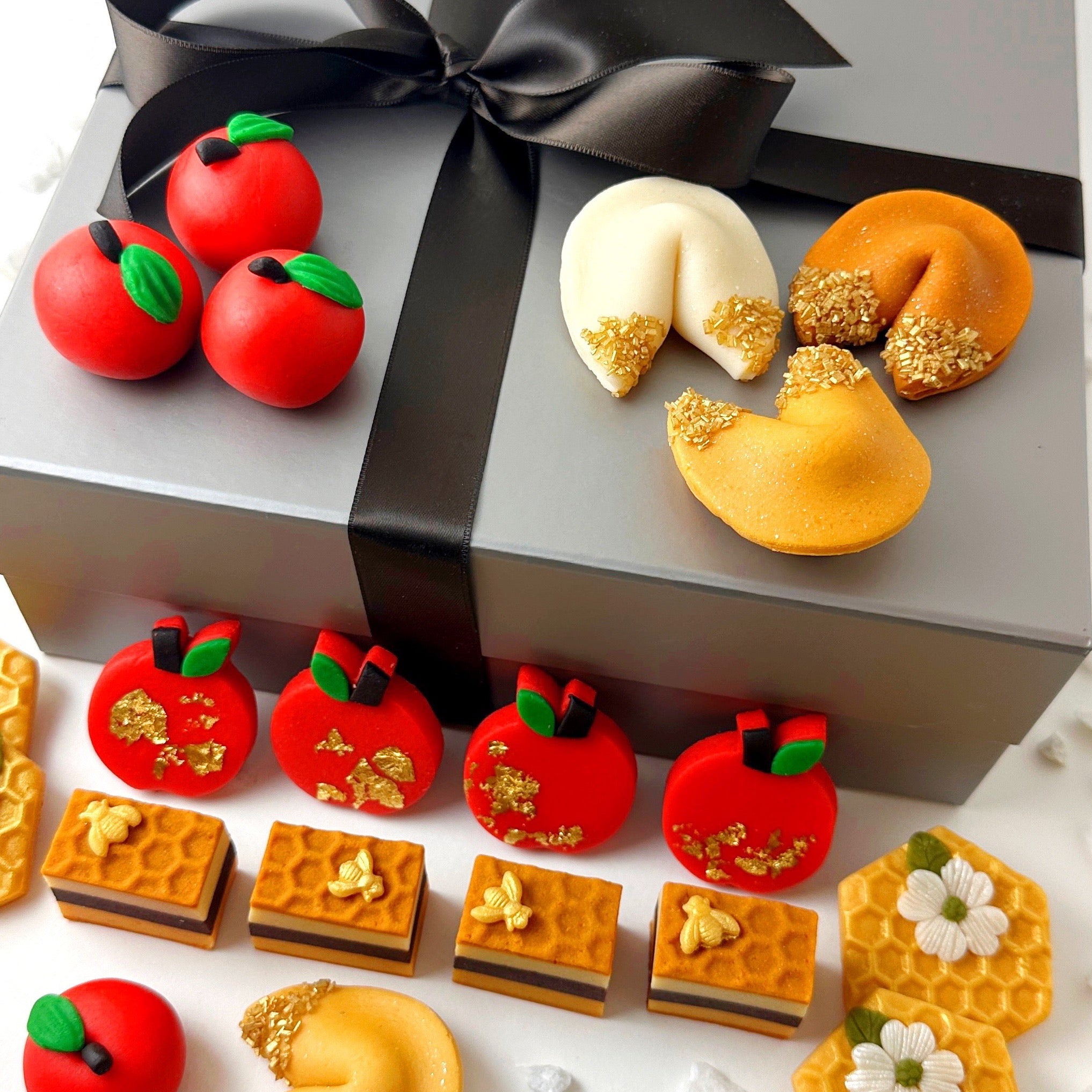 rosh hashanah elegant gift basket