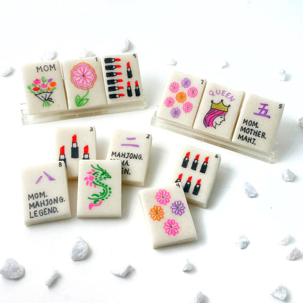 mother's day queen mahjong tiles