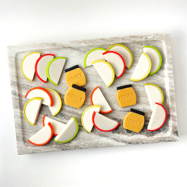 rosh hashanah apples & honey platter