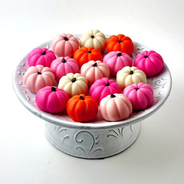 pinkoween pumpkins