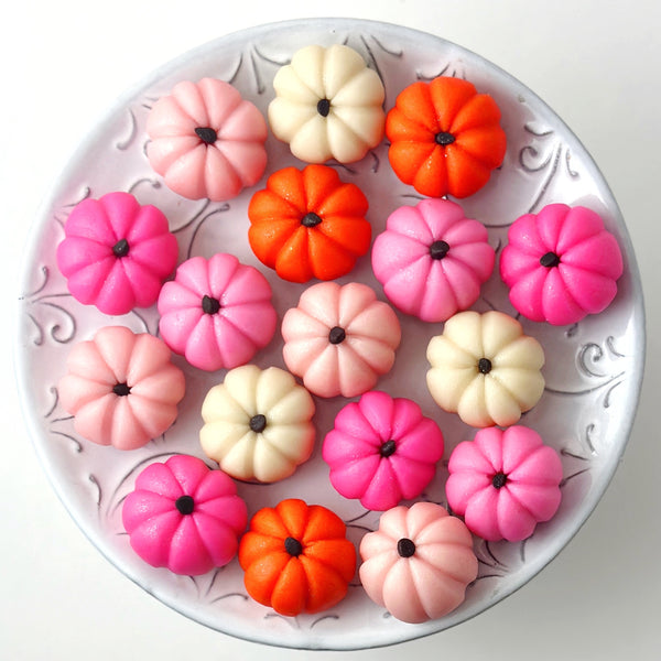 pinkoween pumpkins