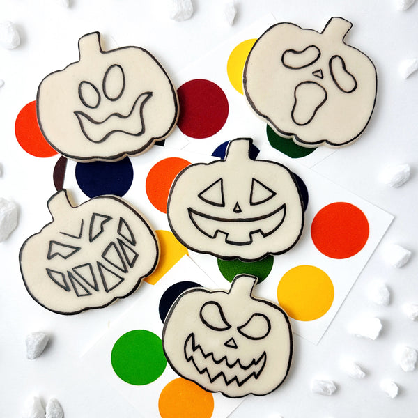 paint-your-own jack o' lanterns