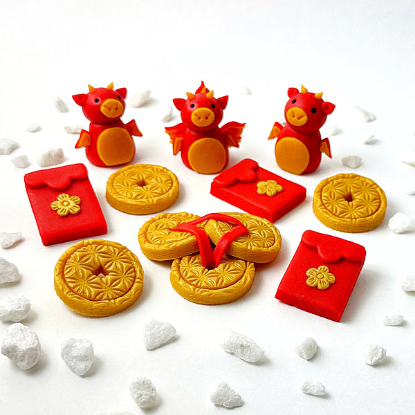 chinese lunar new year dragon all coins