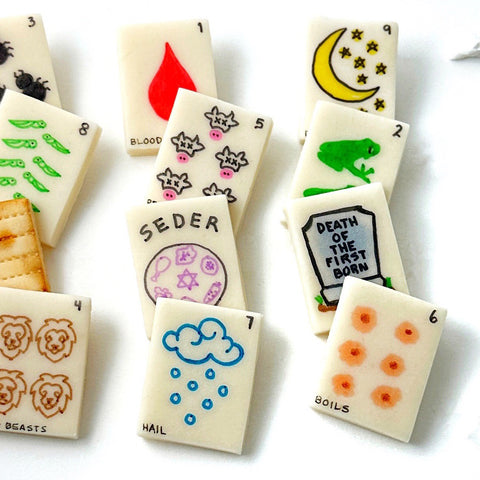 passover mahjong tiles