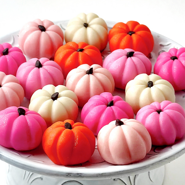 pinkoween pumpkins