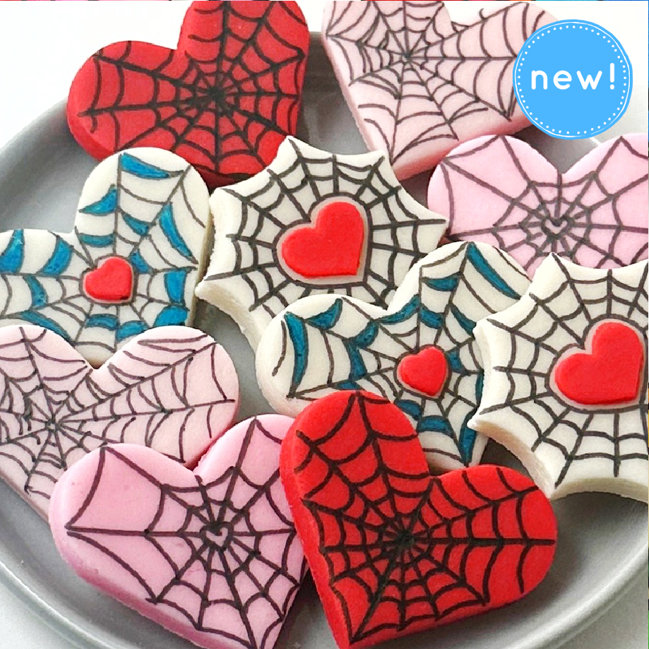 spider web valentine