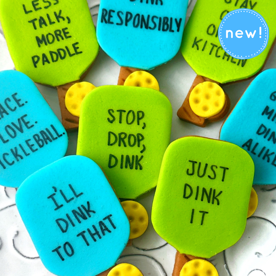 punny pickleball paddles