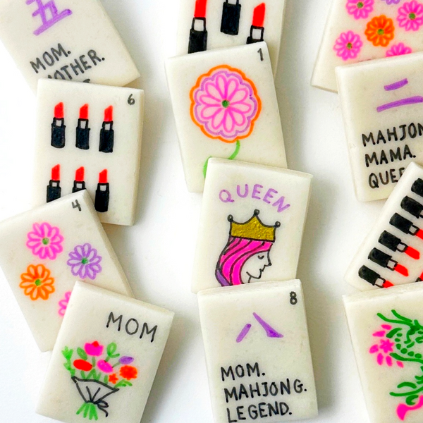 mother's day queen mahjong tiles