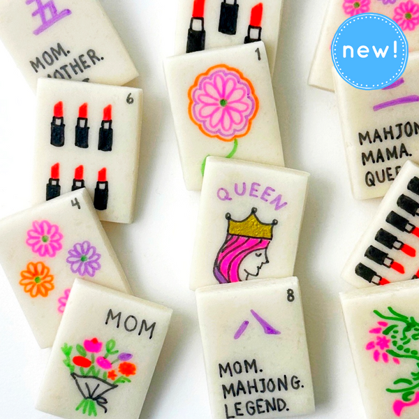 mother's day queen mahjong tiles