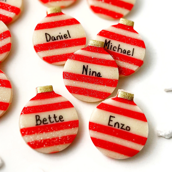 personalized candy cane christmas ornaments