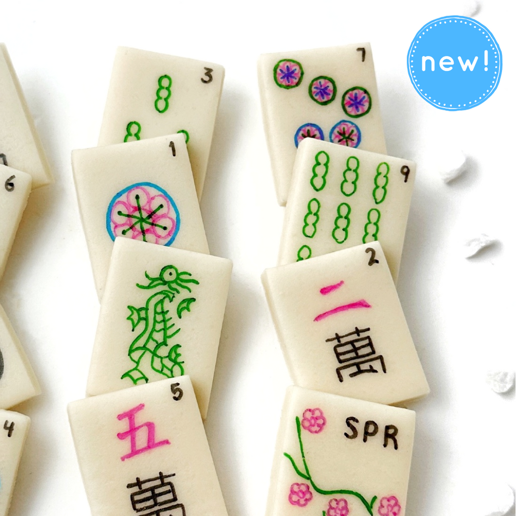 Spring Mahjong Set Mah Jong Tiles Candy Tiles Gift | marzipops