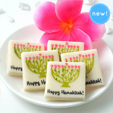 happy hanukkah placecards