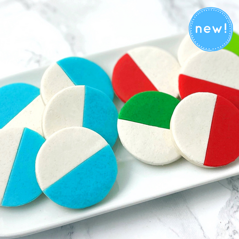 chrismukkah black & white cookies