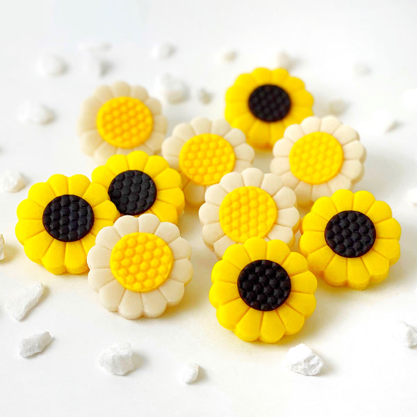 daisies sunflowers mothers day candy tiles portrait