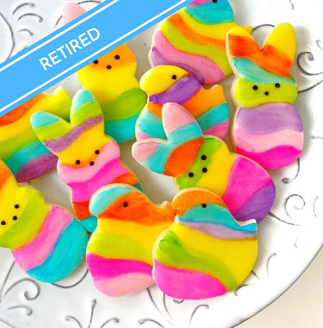fantasy rainbow chicks & bunnies