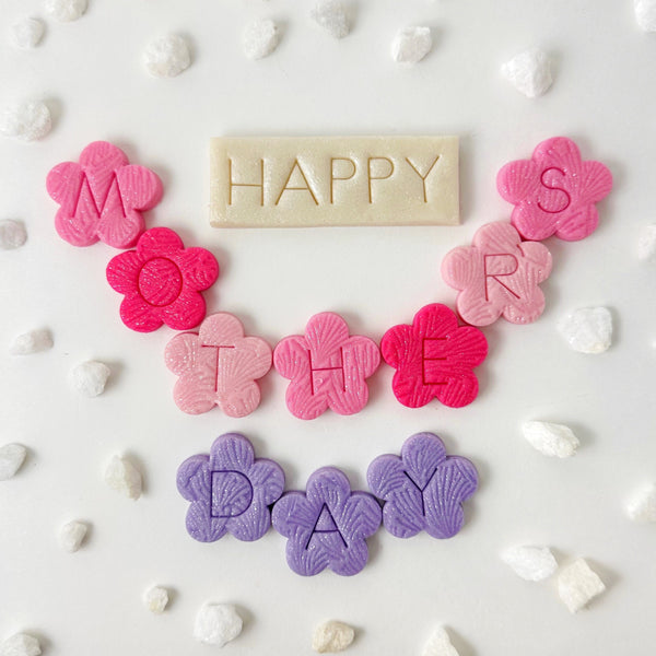 mother's day edible greetings flowers layout