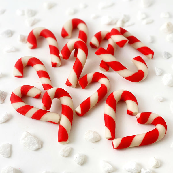 marzipan xmas candy cane white & red layout