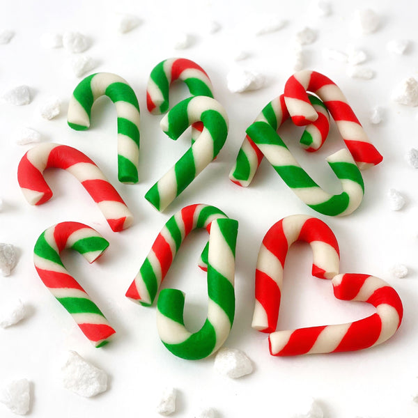 marzipan xmas candy cane green & red layout