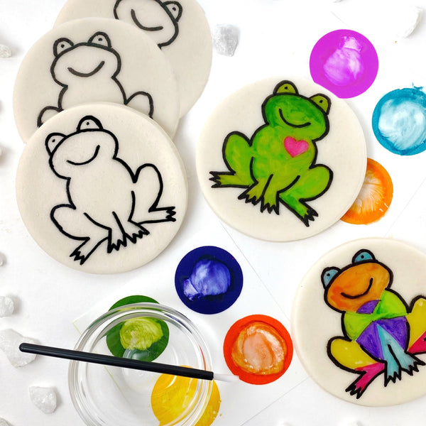 Passover paint your own frogs all 5