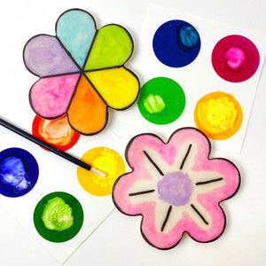 paint-your-own flowers