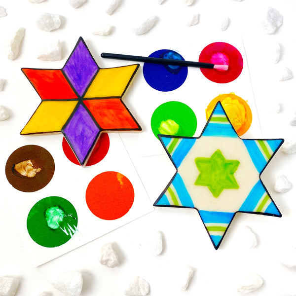 paint-your-own stars of David