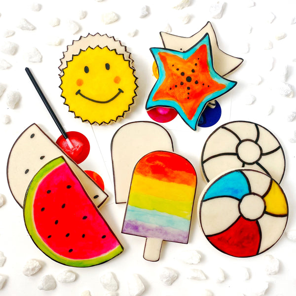 summer paint your own assorted marzipan candy loaded