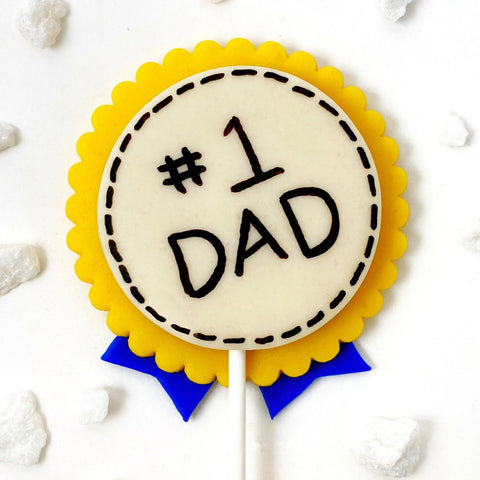 number one dad fathers day marzipan pop new version