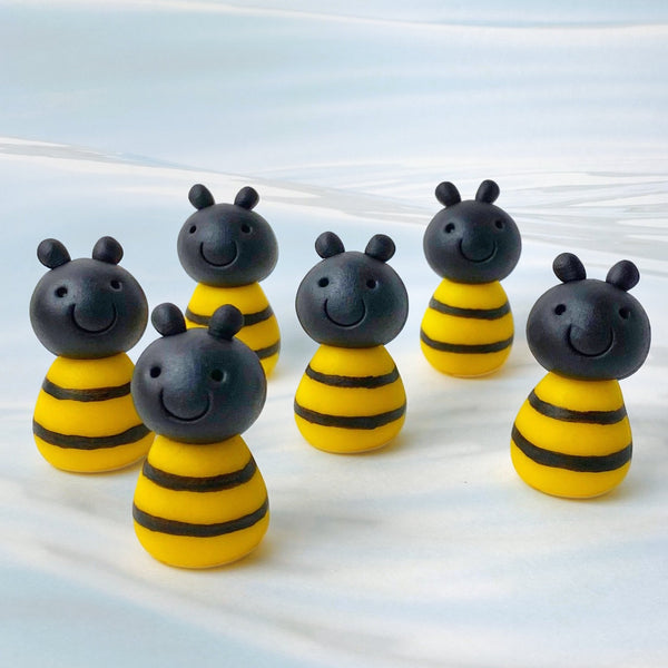 cutie bees marzipan candy animals rosh hashanah on water