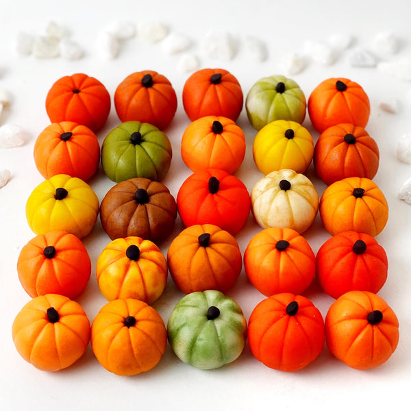 thanksgiving marzipan pumpkins and gourds army