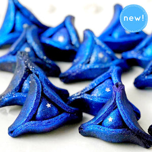 purim blue galaxy hamantaschen new