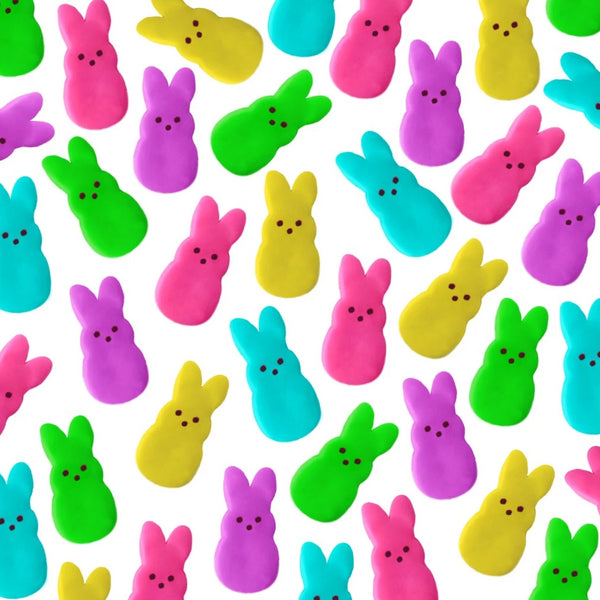 Easter peeps bunnies mini marzipan candy bites