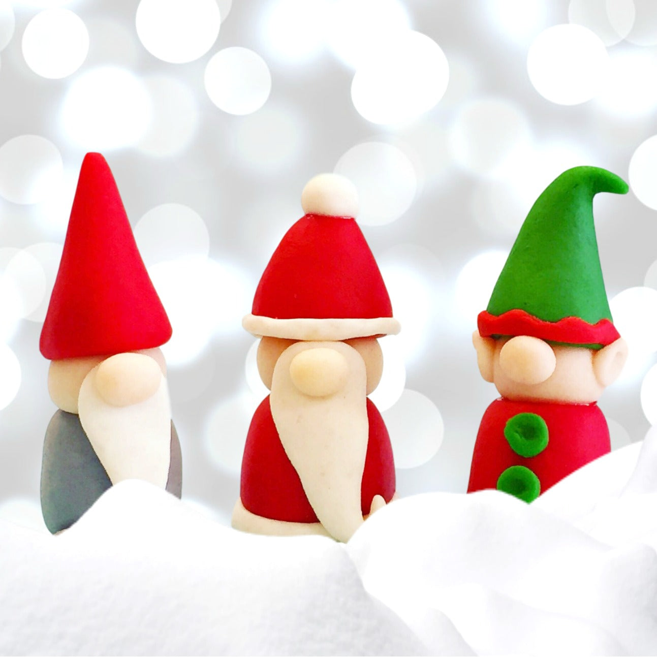 Christmas Gnome Trio